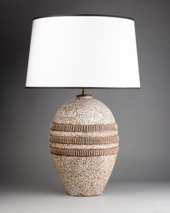 Lampe céramique.